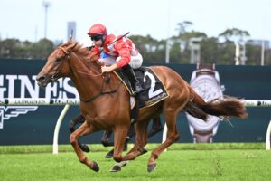 2022 Champagne Stakes winner She's Extreme