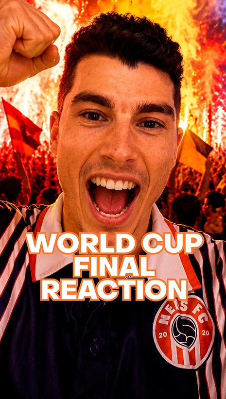 Mitch Austin | World Cup Reaction | Final | Short