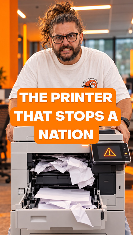 The Printer That Stops A Nation | Short